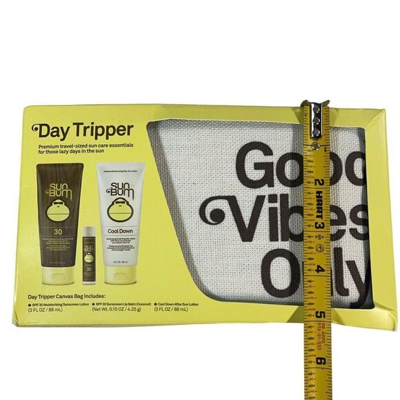 Sun Bum Day Tripper Kit With Sunscreen Lip Balm & Lotion "Good Vibes Only" - Picture 6 of 6